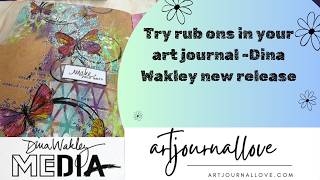Try something new in your art journal - Dina Wakley new release April 2026