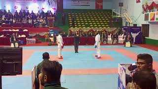 -60kg male kumite Pakistan vs Bangladesh . 7th South Asia karate Championship 2023.Nepal.
