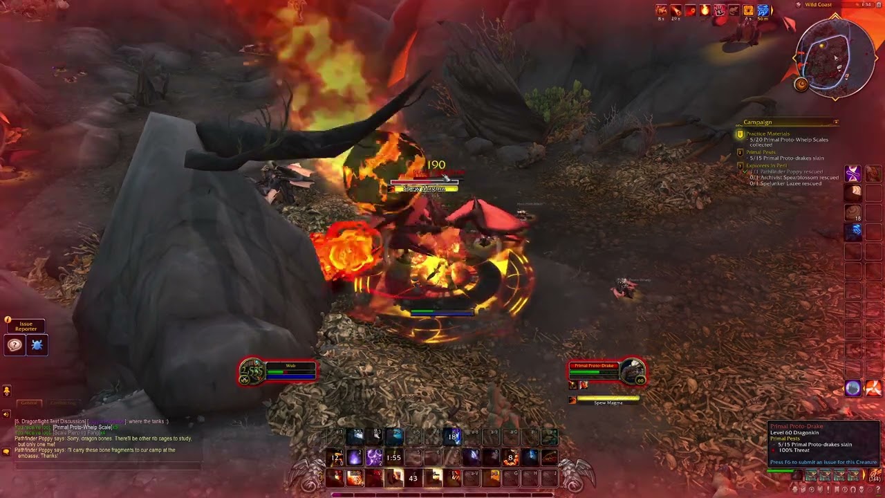 Dragonflight Alpha - Mage Fire and Frost