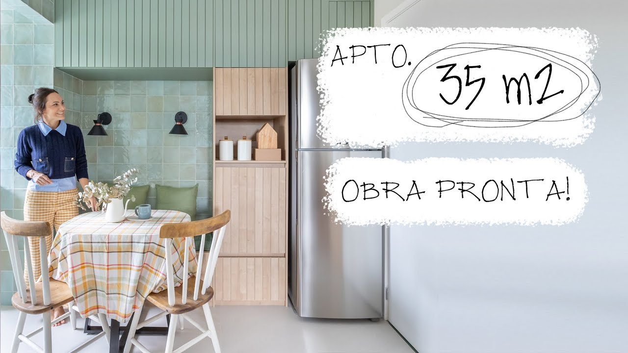 APTO 35m2 OBRA PRONTA COM MUITO ARMÁRIO