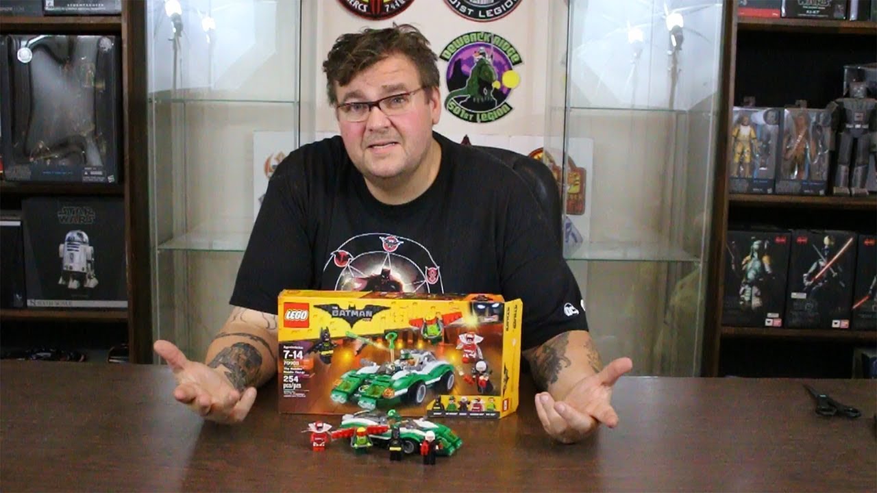 Lego The Riddler Riddle Racer Build | UNBOXING AND SPEED BUILD