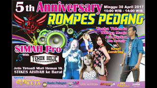 Suket Teki Kociet Mahendra & Alin Herlina Rompes Pedang Simah Pro