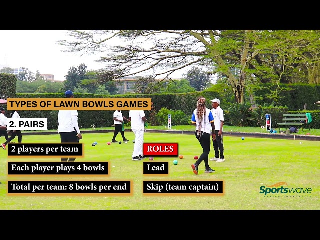 TYPES OF LAWN BOWL GAMES