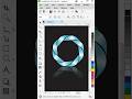 How to create a unique polygon logo with CorelDraw Tutorial #coreldraw #logo #3d #soniartgraphix