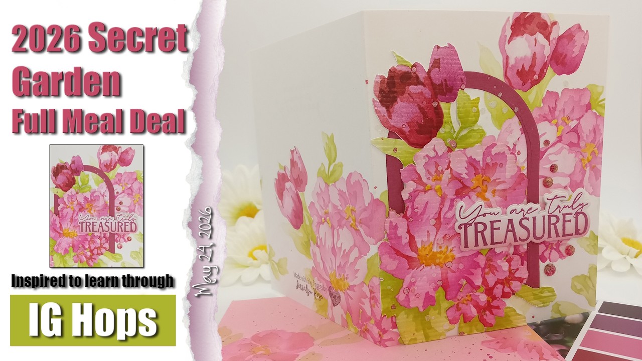 Stencils for Every Surface in the Secret Garden | Altenew - YouTube