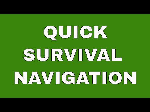 Sun compass - Shadow Stick Method - Directions when you're lost
