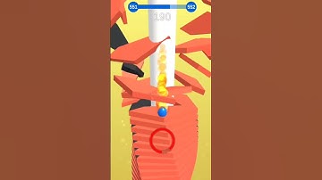 Stack Ball 3D Game | Level 551 | Play Stack Ball Game In Fast Speed | Stack Ball Game YouTube Short