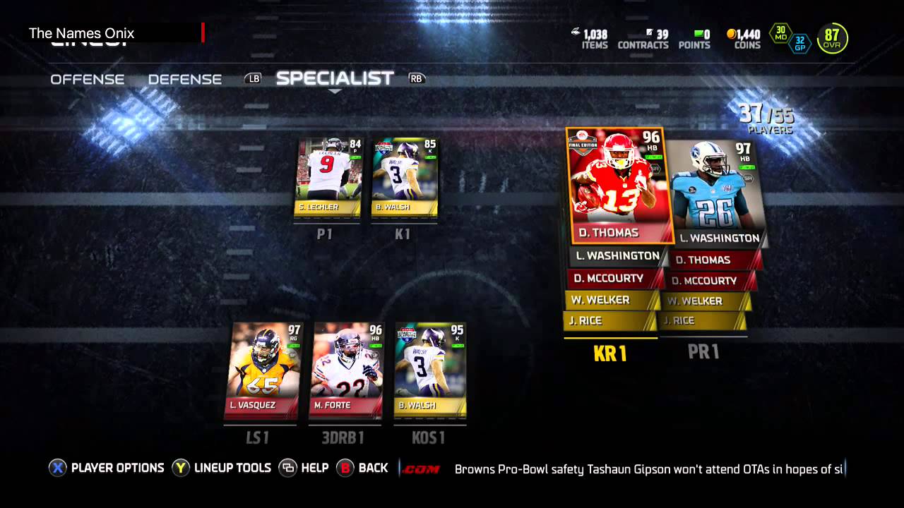 Madden 15 Ultimate Team - Budget Squad
