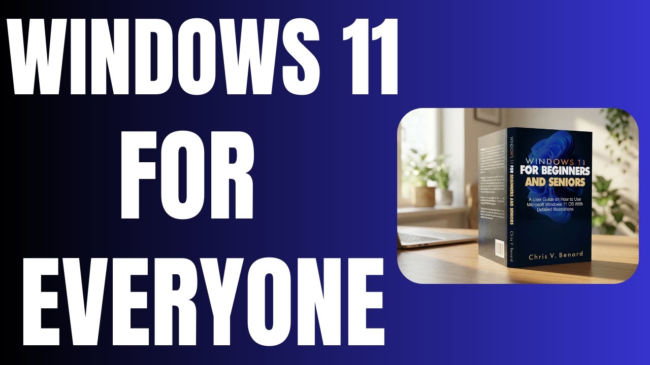 Windows 11 for Beginners and Seniors Book you need to Read