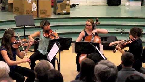 Poly Chamber Concert String Quartet #1 in A Minor, Kabalevsky