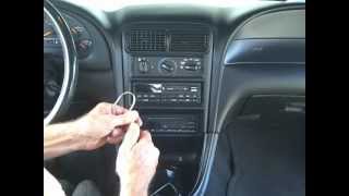 Ford Mustang Stereo and CD Removal  1994 - 2000 = Car Stereo HELP