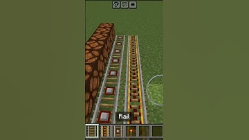 Smart Motion-Sensing Lamp with Redstone & Rails 💡🔧 | Genius Minecraft Build #minecraftbuild