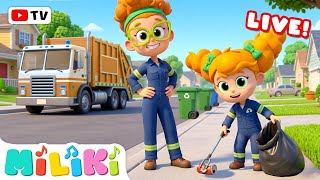 🔴 LIVE! ✨🧠 Calm & Happy Moments with Miliki Jr.! 🎶 Emotional Learning for Babies!