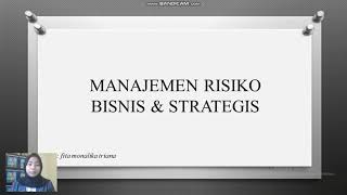 KUIS MANAJEMEN RISIKO, MANAJEMEN 18 D