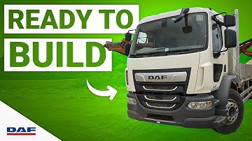 Ready to Build - DAF Trucks LF Scaffold Body - Available Now
