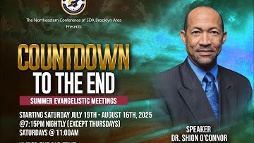 COUNTDOWN TO THE END