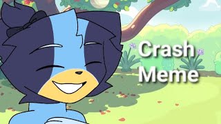 Crash meme | Bluey horror Au | REMAKE Resimi