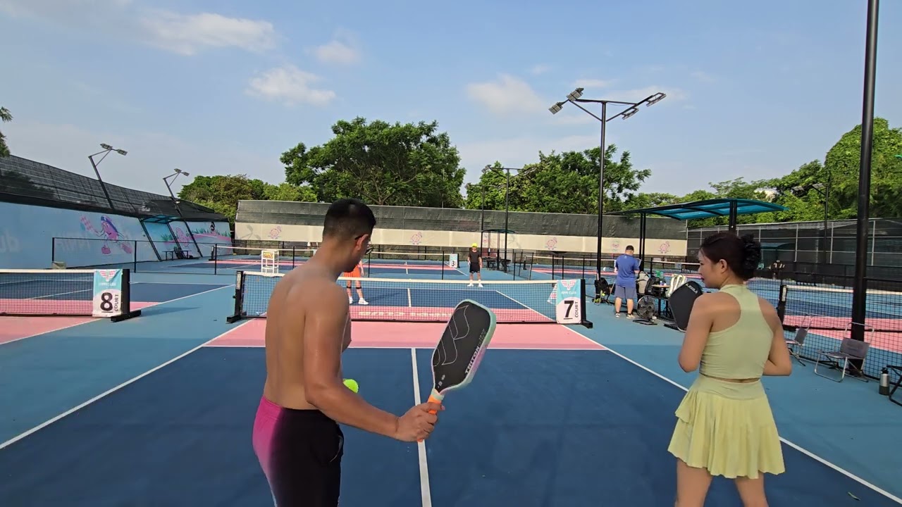 Tập luyện pickleball ngày 20/7/ 2025 p3