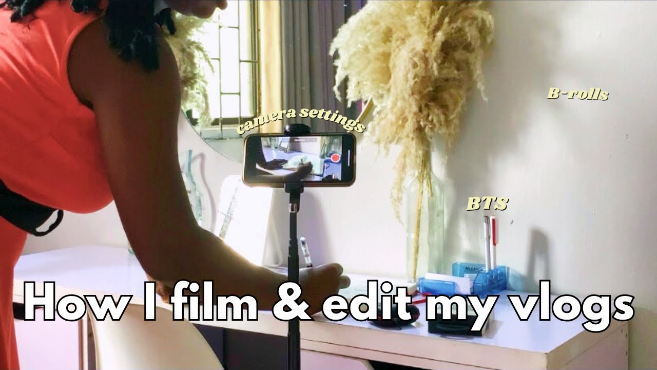 How to make Aesthetic vlog on your iPhone + Editing process 