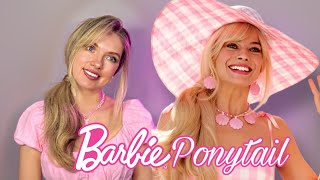 КАК СДЕЛАТЬ ОБЪЕМНЫЙ ХВОСТ НА БОК, КАК У БАРБИ ✨ Barbi voluminous ponytail tutorial from “Barbie”