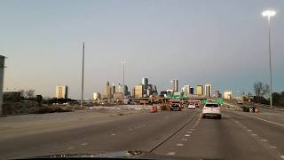 2020-01-19 Driving By Downton Houston Texas 59 North