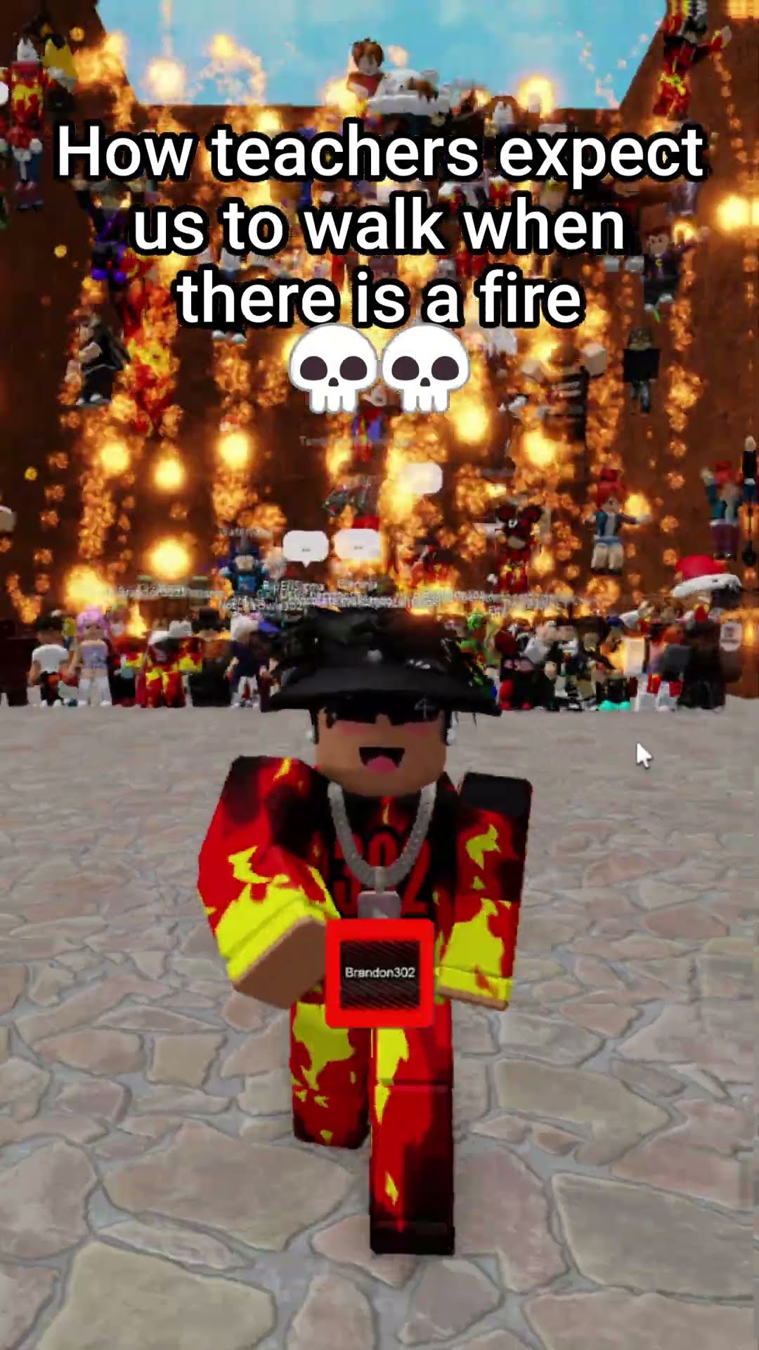 Model walk out ?? #shorts #roblox