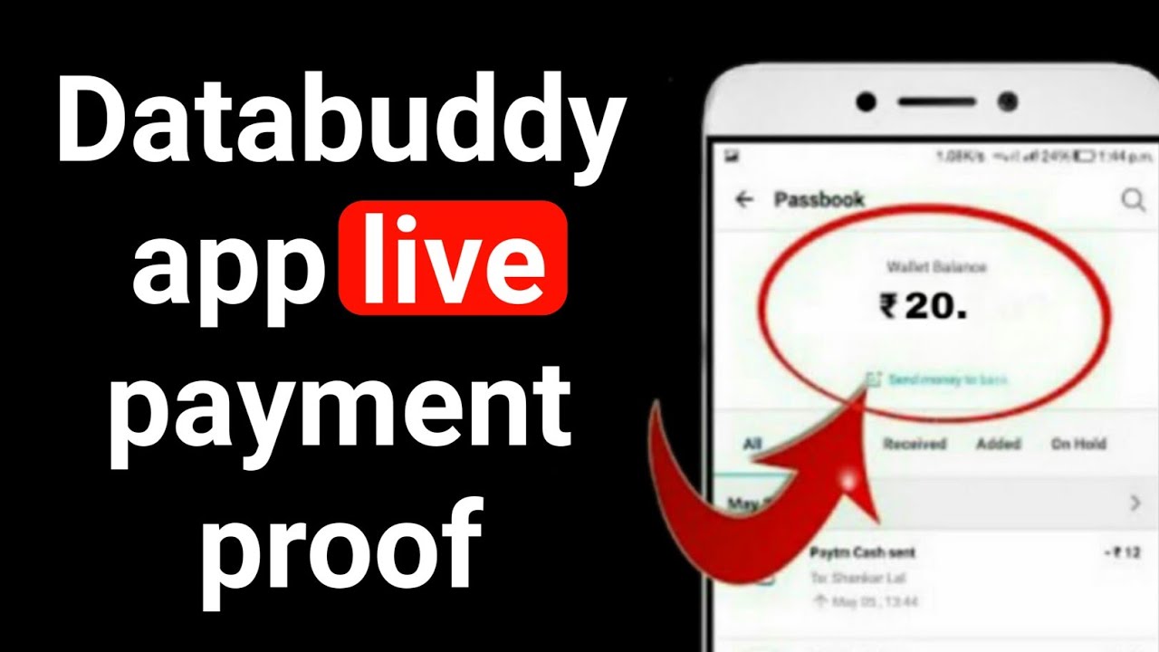 Databuddy app live payment proof || databuddy se Paytm me paise kaise transfer kare