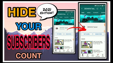 HOW TO HIDE YOUR SUBSCRIBERS COUNT ON YOUTUBE CHANNEL || 2021