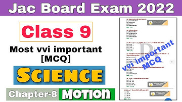 class 9 Science question॥Jac Board science vvi Qustions 2022॥ Class 9 Science Objective questions