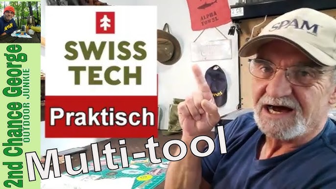 Swiss+Tech Transformer 11 en 1, multiherramienta