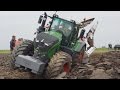 Fendt 1050 Vario diepploegen.... bij Van Werven deep ploughing Trekkerweb pure sound