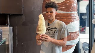 5 Pound Ice Cream Cone 8 Minute Challenge