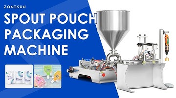 Zonesun Spout Pouch Filling and Capping Machine ZS-GTSP2