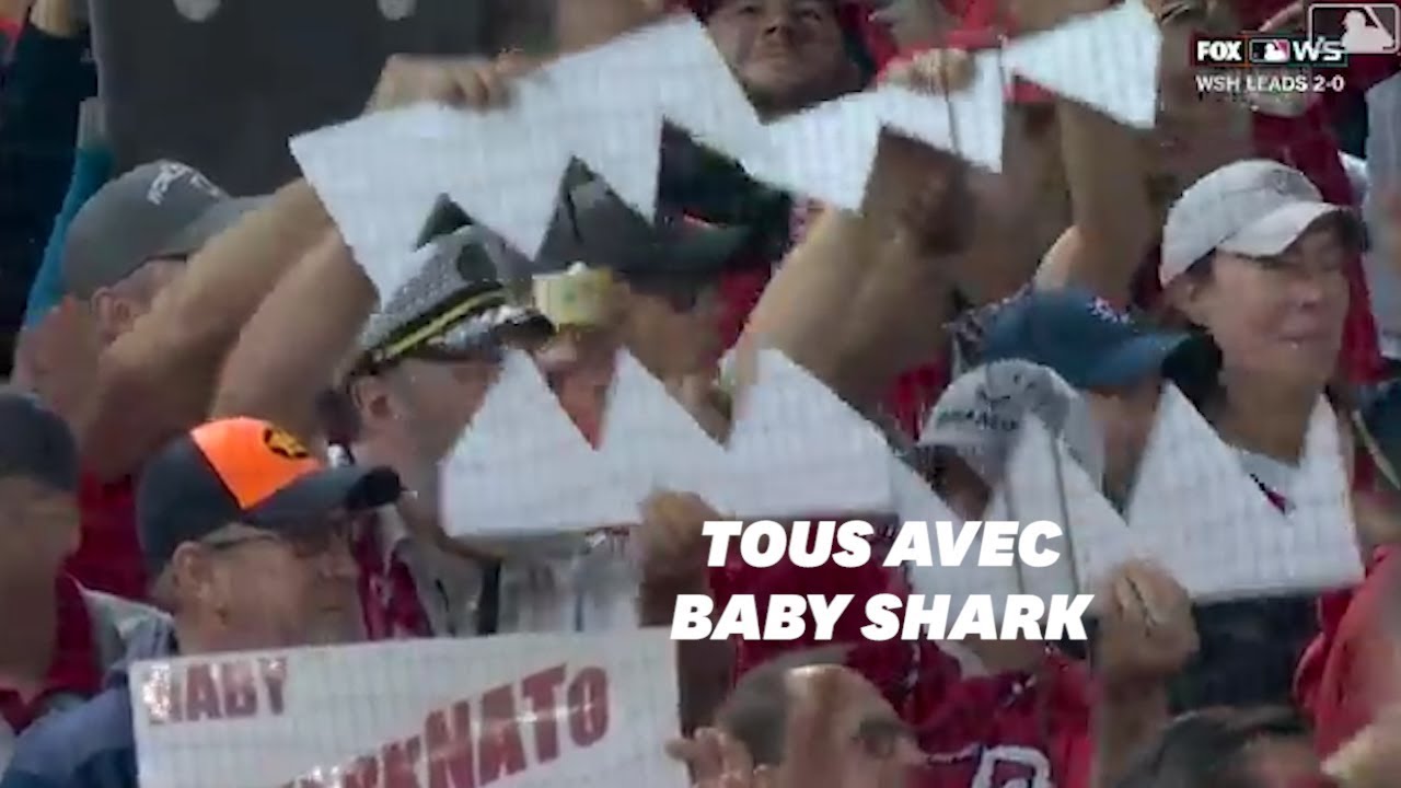 "Baby Shark" est devenu l'hymne de cette équipe de baseball YouTube
