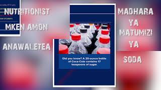 Soda ni Hatari kwa Afya yako !!!Angalia Madhara ya kutumia soda by Nutritionist MKENI AMON( SUA) screenshot 2