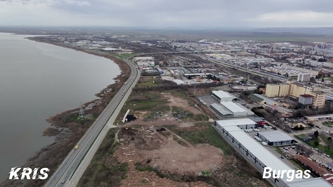 Burgas lake view 