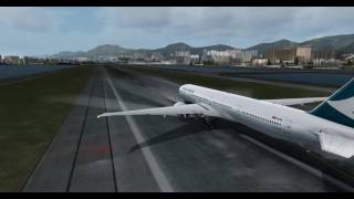 Taking Off Rw31 Vhhx Pmdg 777 Fsfx Chaseplane