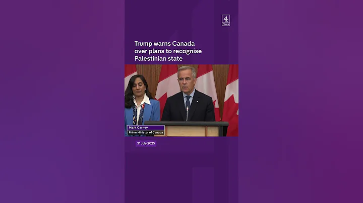 Trump warns Canada over plans to recognise Palestinian state