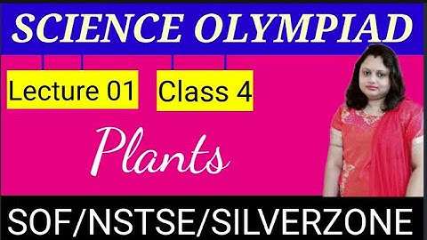 Science Olympiad | Class 4 | Plants 01
