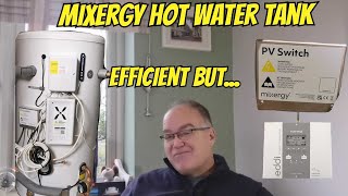 Mixergy hot water tank - energy savings, joys and disappointments