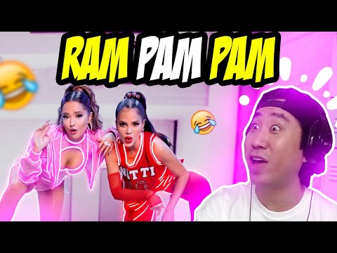 Reacción Natti Natasha x Becky G 😂 Ram Pam Pam