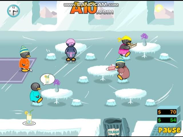 Penguin Diner (Day 10) Jogo do Restaurante dos Pinguins 