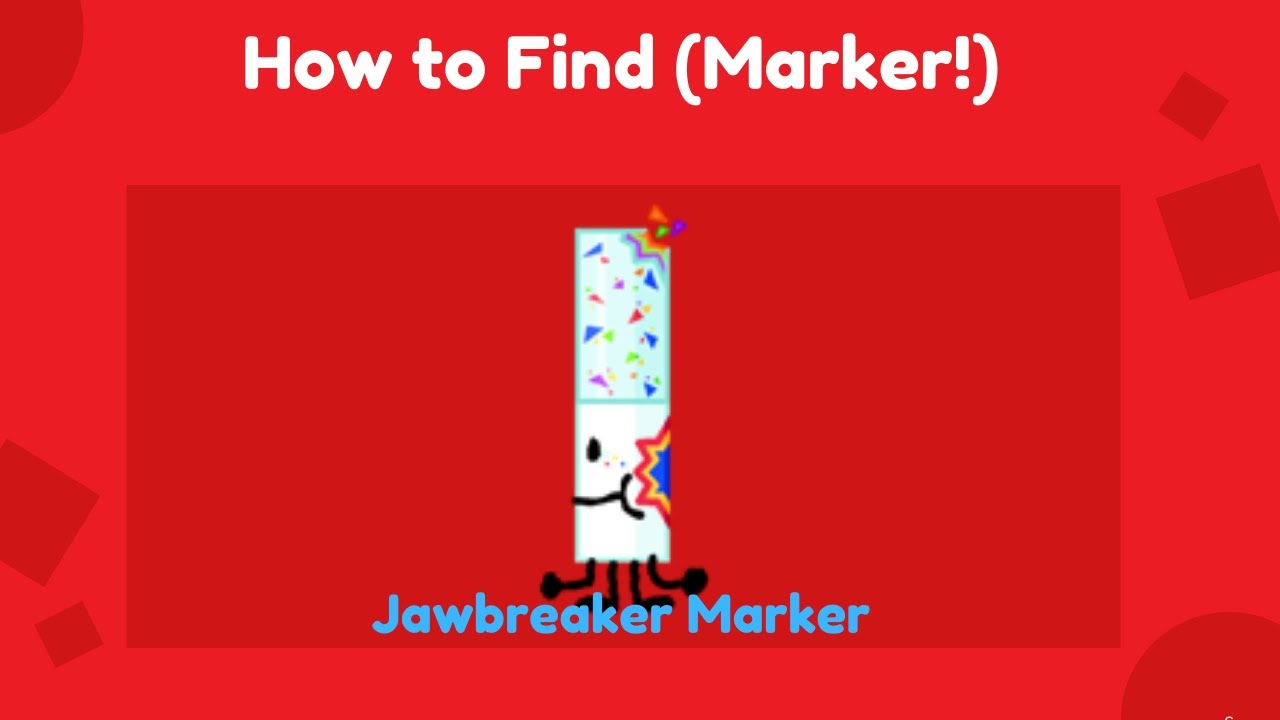 How to get Jawbreaker Marker Find The Marker! YouTube