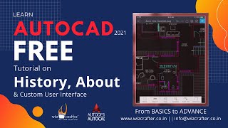 #1 | AutoCAD TutorialR2021 | History, About, User Interface