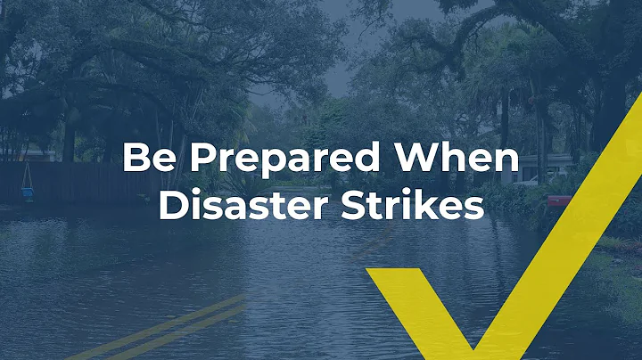 Webinar: Be Prepared When Disaster Strikes