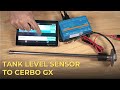 TANK LEVEL SENSOR + CERBO GX (Wiring &amp; Programming)