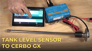 TANK LEVEL SENSOR + CERBO GX (Wiring &amp; Programming)