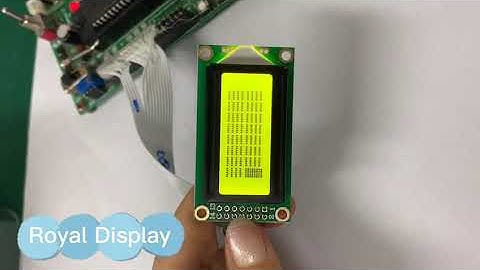 0802 LCD module