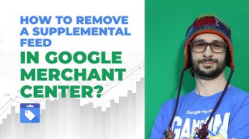 How To Remove A Supplement Feed in Google Merchant Center Next