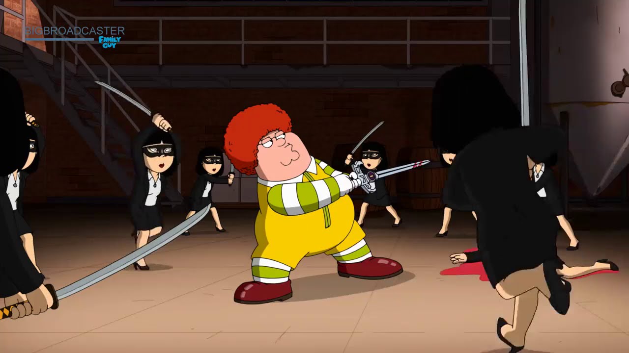 Family guy kill bill